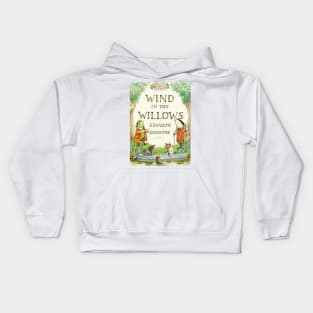 Wind in The Willows Book Cover Kids Hoodie